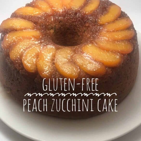 Gluten-Free Peach Zucchini Cake