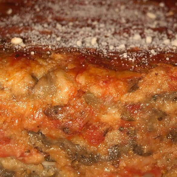 Vegan Gluten-Free Eggplant Parmesan