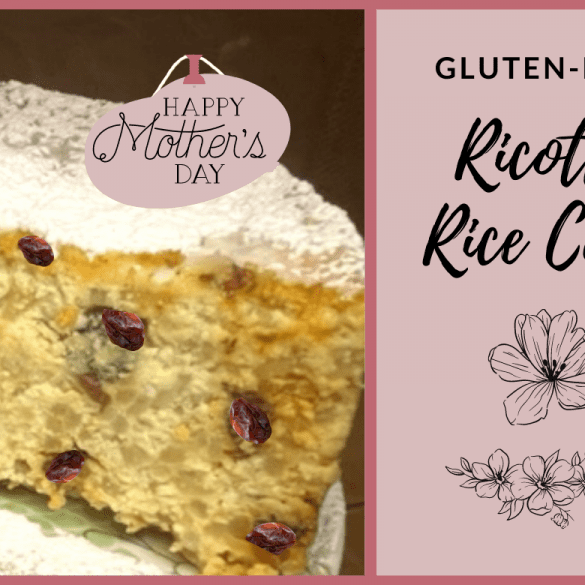gluten-free ricotta rice cake